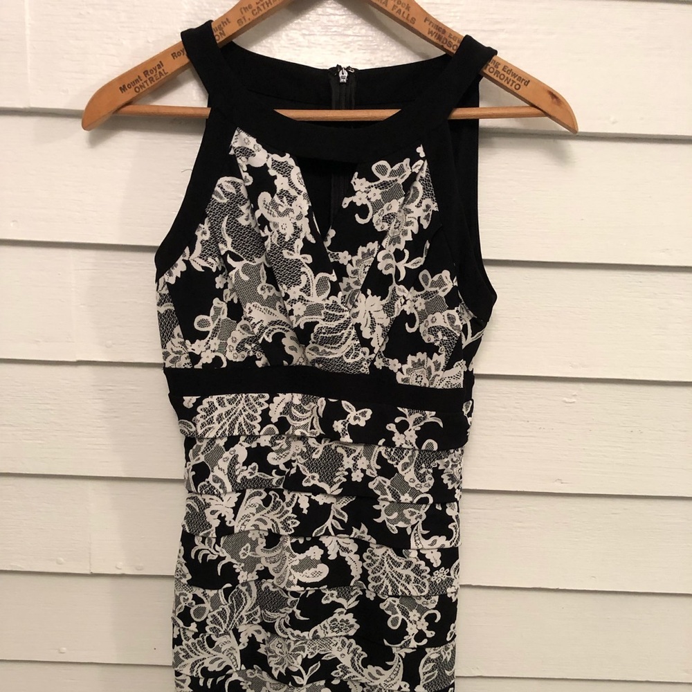 Floral printed dress